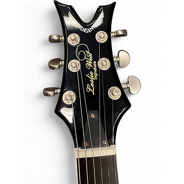 Used Dean leslie west signature White Solid Body Electric Guitar