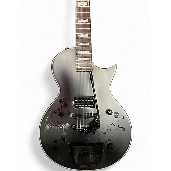 Used ESP LTD EC-201 BLACK DEATH Black Solid Body Electric Guitar