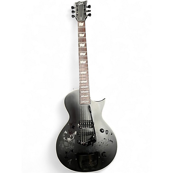 Used ESP LTD EC-201 BLACK DEATH Black Solid Body Electric Guitar