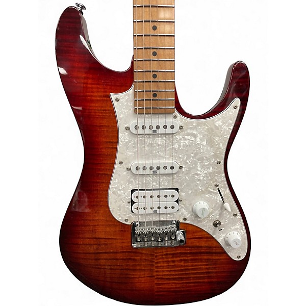 Used Ibanez az224f tiger burst Solid Body Electric Guitar
