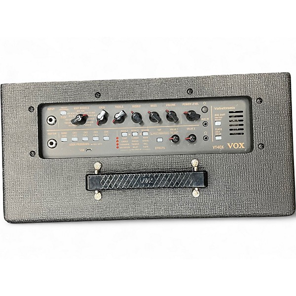 Used VOX VT40Plus Valvetronix 1x10 40W Guitar Combo Amp