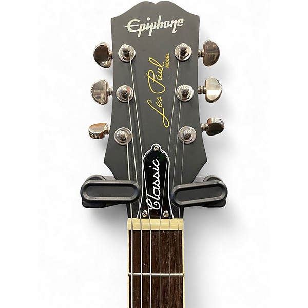 Used Epiphone Les Paul Classic Antique Gold Solid Body Electric Guitar