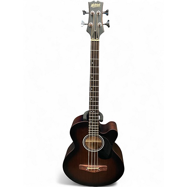 Used Mitchell T239BCE Mahogany Acoustic Bass Guitar