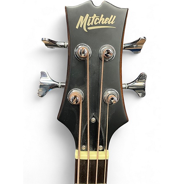 Used Mitchell T239BCE Mahogany Acoustic Bass Guitar
