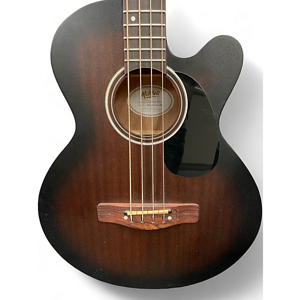 Used Mitchell T239BCE Mahogany Acoustic Bass Guitar