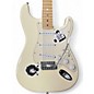 Used 2002 Fender Standard Stratocaster Olympic White Solid Body Electric Guitar