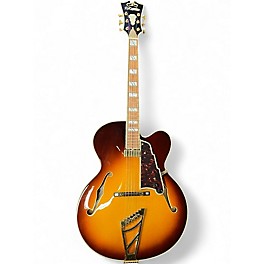 Used 2022 D'Angelico EXL-1 Sunburst Hollow Body Electric Guitar