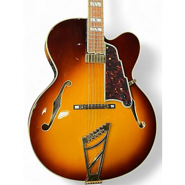 Used 2022 D'Angelico EXL-1 Sunburst Hollow Body Electric Guitar
