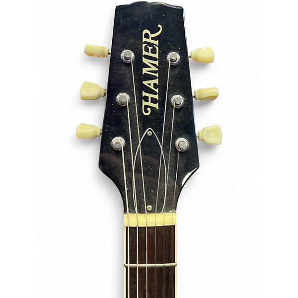 Used Hamer Echotone Sunburst Hollow Body Electric Guitar