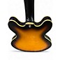 Used Hamer Echotone Sunburst Hollow Body Electric Guitar
