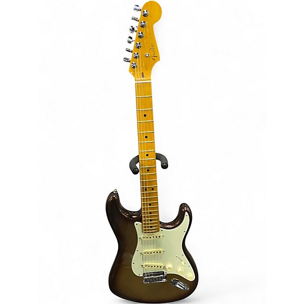 Used 2023 Fender American Ultra Stratocaster Mocha Burst Solid Body Electric Guitar