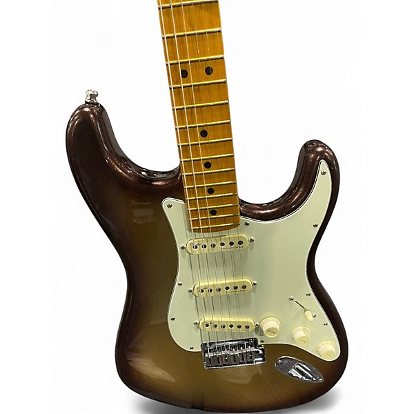 Used 2023 Fender American Ultra Stratocaster Mocha Burst Solid Body Electric Guitar