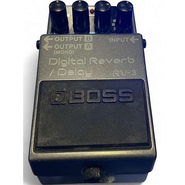Used BOSS RV3 Digital Reverb Delay Effect Pedal