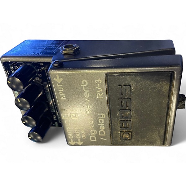 Used BOSS RV3 Digital Reverb Delay Effect Pedal