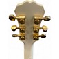 Used Epiphone Les Paul Custom Pro Pearl White Solid Body Electric Guitar