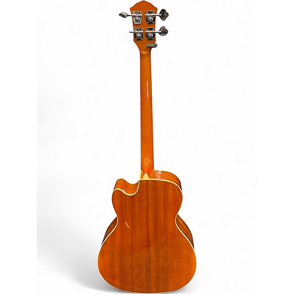 Used Fender FA450CE 3 Tone Sunburst Acoustic Bass Guitar