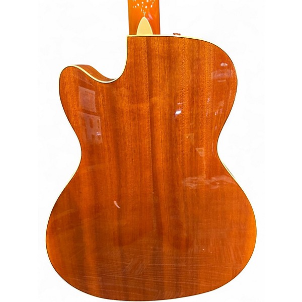 Used Fender FA450CE 3 Tone Sunburst Acoustic Bass Guitar