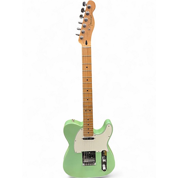 Used Fender Limited Edition Player Telecaster Surf Pearl Solid Body Electric Guitar
