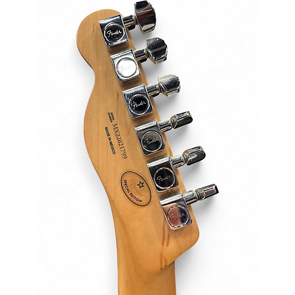 Used Fender Limited Edition Player Telecaster Surf Pearl Solid Body Electric Guitar