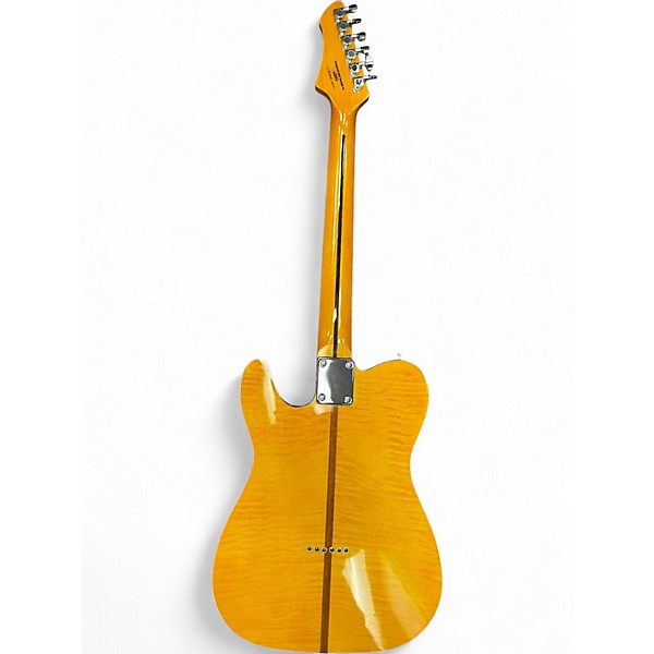 Used Firefly MAD CAT Black and Yellow Solid Body Electric Guitar