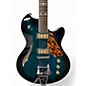 Used Supro CLERMONT AQUA BLUE BURST Hollow Body Electric Guitar