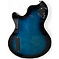 Used Supro CLERMONT AQUA BLUE BURST Hollow Body Electric Guitar