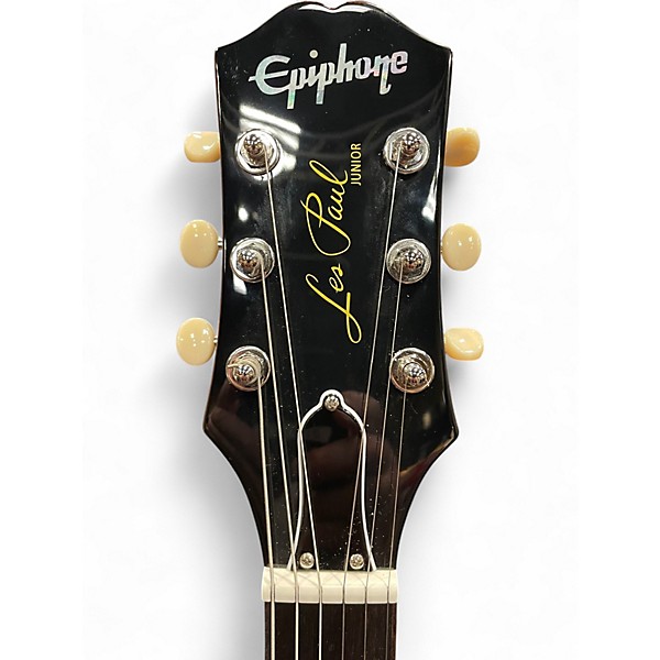 Used Epiphone Les Paul Junior Gibson Exclusive Vintage Sunburst Solid Body Electric Guitar