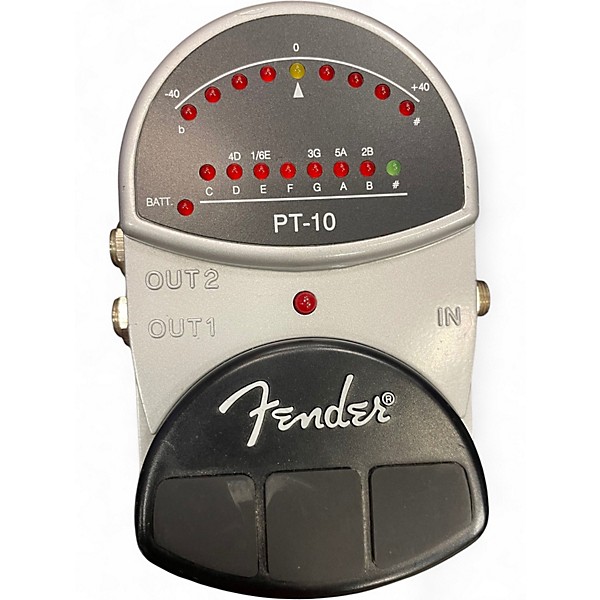 Used Fender PT10 Tuner Pedal