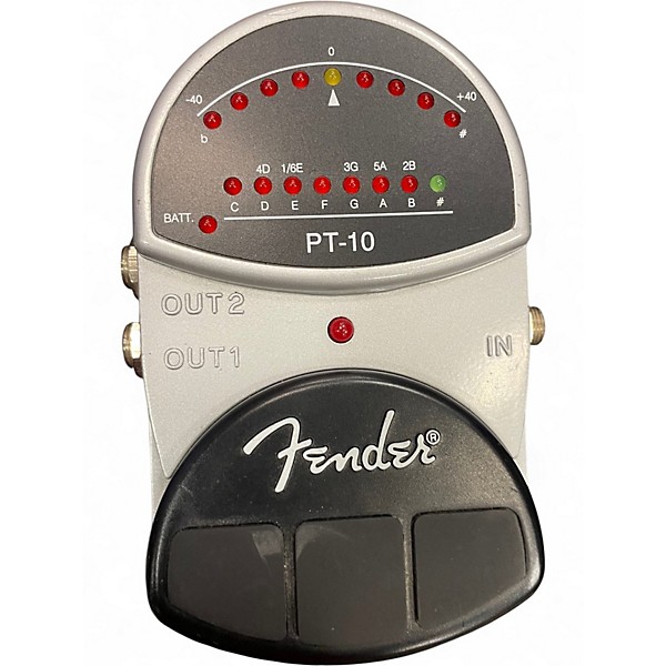 Used Fender PT10 Tuner Pedal