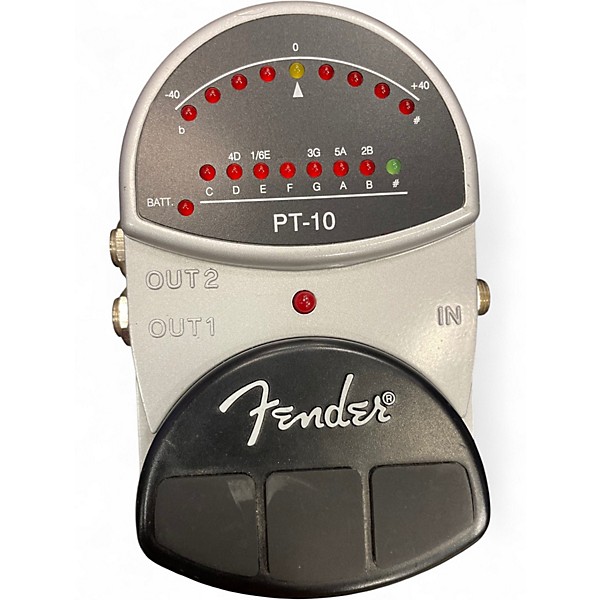 Used Fender PT10 Tuner Pedal