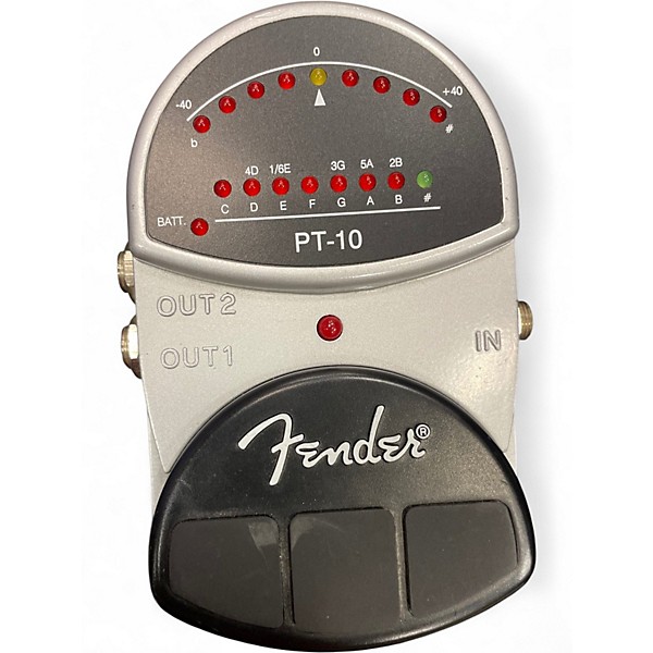 Used Fender PT10 Tuner Pedal