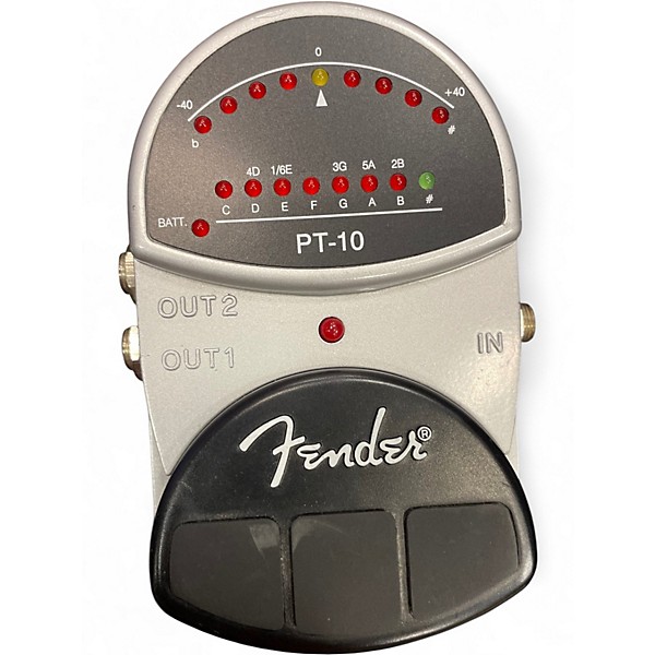 Used Fender PT10 Tuner Pedal
