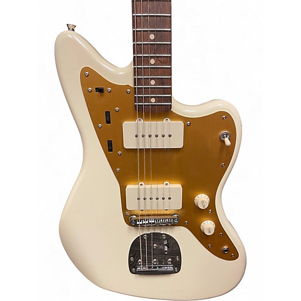 Used 2023 Squier J Mascis Jazzmaster Alpine White Solid Body Electric Guitar