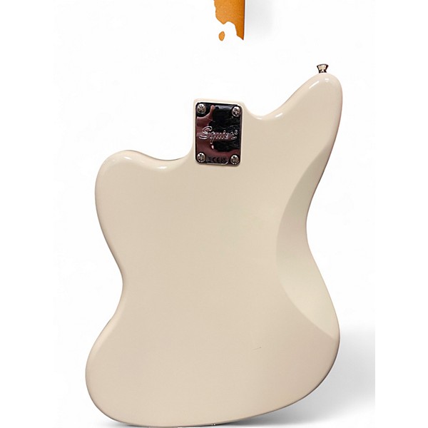Used 2023 Squier J Mascis Jazzmaster Alpine White Solid Body Electric Guitar