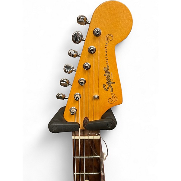 Used 2023 Squier J Mascis Jazzmaster Alpine White Solid Body Electric Guitar