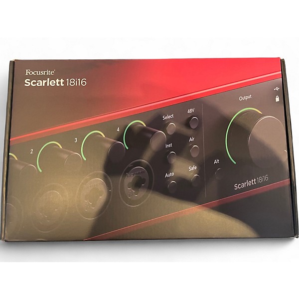 Used Focusrite SCARLETT 18I16 Audio Interface