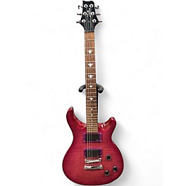 Used Dillion DR500X Trans Purple Solid Body Electric Guitar