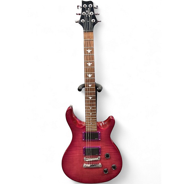 Used Dillion DR500X Trans Purple Solid Body Electric Guitar