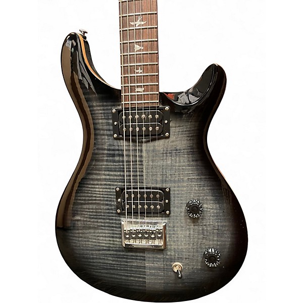 Used PRS SE 277 BARITONE CHARCOAL RING Solid Body Electric Guitar