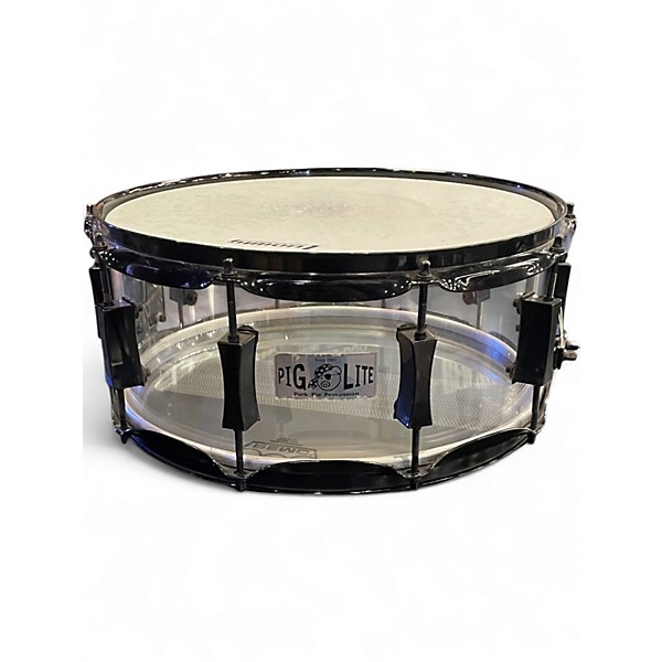 Used Pork Pie 14in PIG LITE Clear Drum