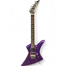 Used Jackson Kelly Professional Purple Solid Body Electric Guitar