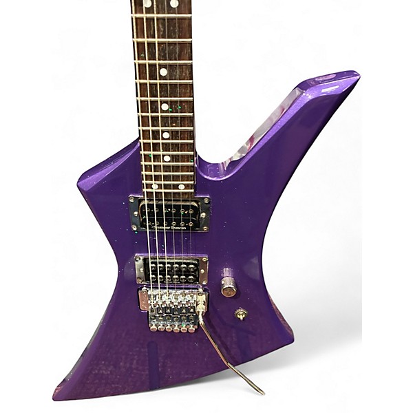 Used Jackson Kelly Professional Purple Solid Body Electric Guitar