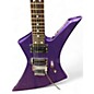 Used Jackson Kelly Professional Purple Solid Body Electric Guitar