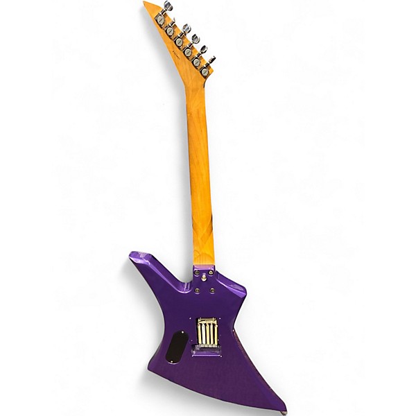 Used Jackson Kelly Professional Purple Solid Body Electric Guitar