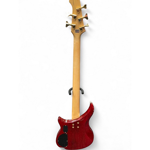 Used Epiphone ebm 5 Candy Apple Red Electric Bass Guitar