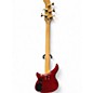 Used Epiphone ebm 5 Candy Apple Red Electric Bass Guitar