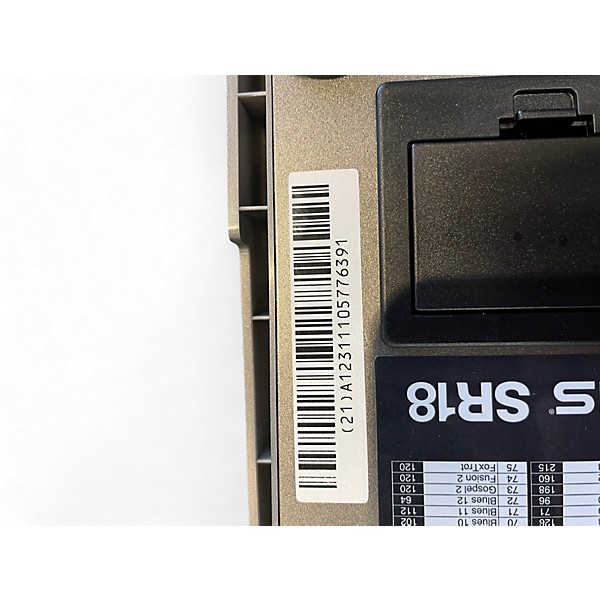 Used Alesis SR18 Drum Machine