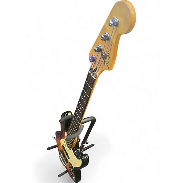 Used Fender Standard Jazz Bass 2 Tone Sunburst Electric Bass Guitar