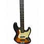 Used Fender Standard Jazz Bass 2 Tone Sunburst Electric Bass Guitar