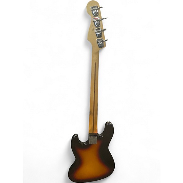 Used Fender Standard Jazz Bass 2 Tone Sunburst Electric Bass Guitar